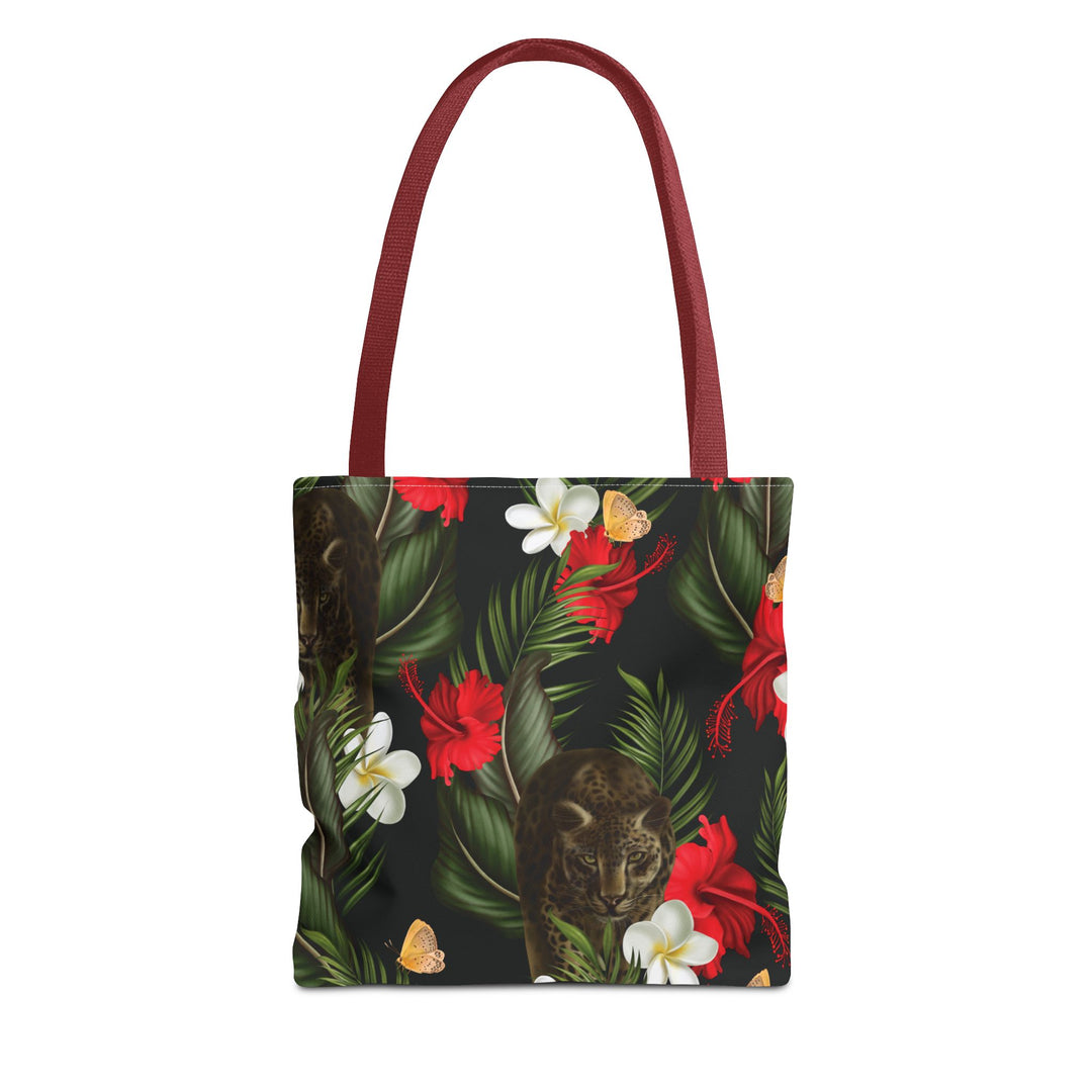 Jungle Vibes Tote Bag Bags Printify 13" × 13'' Red
