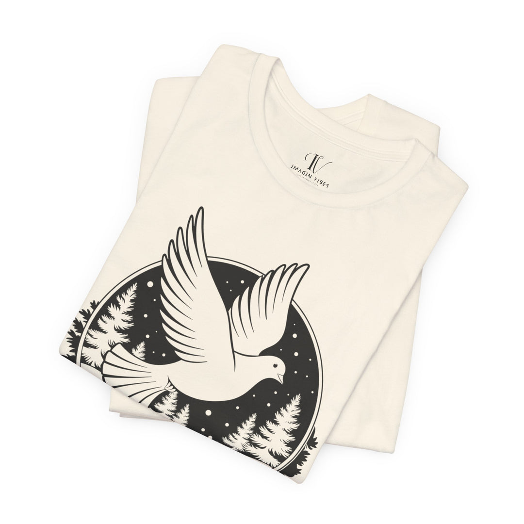 Peace on Earth Unisex Tee - Dove