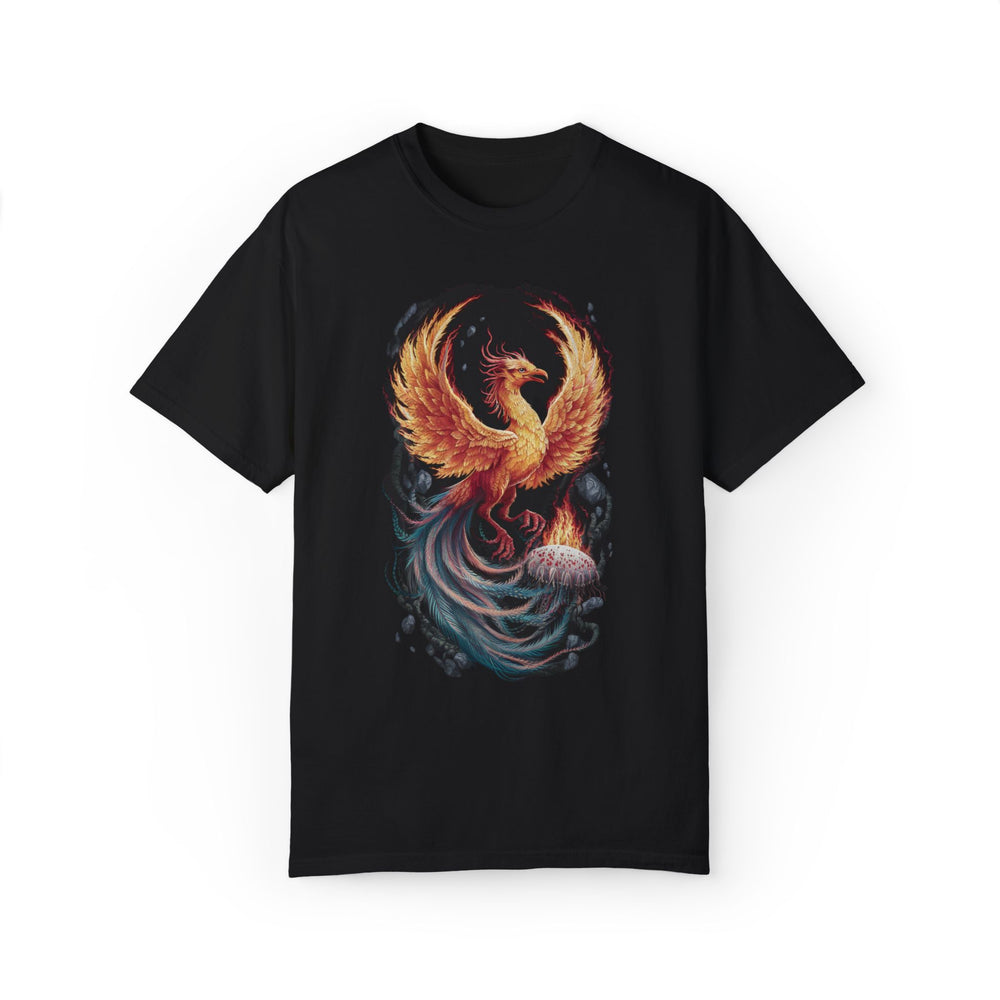 Phoenix Rising Unisex T-shirt T-Shirt Printify Black S