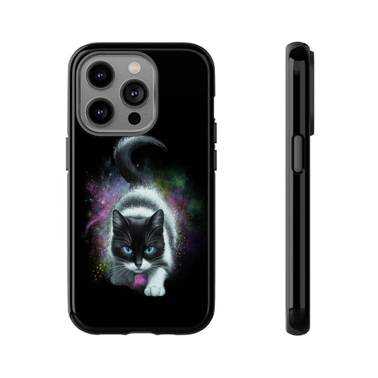 Cosmic Cat Tough Case Phone Case Printify iPhone 14 Pro Glossy