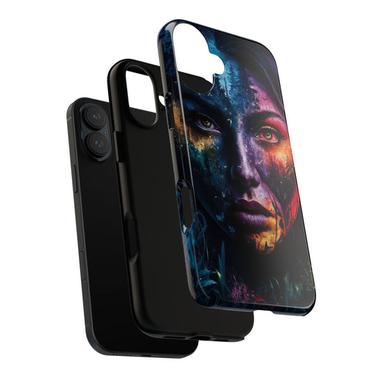 Artistic Portrait Tough Cases Phone Case Printify