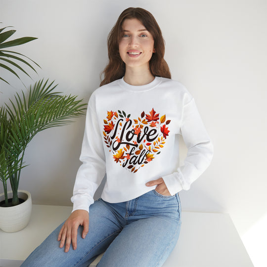 IV: Fall Lover's Heart Jumper Sweatshirt   