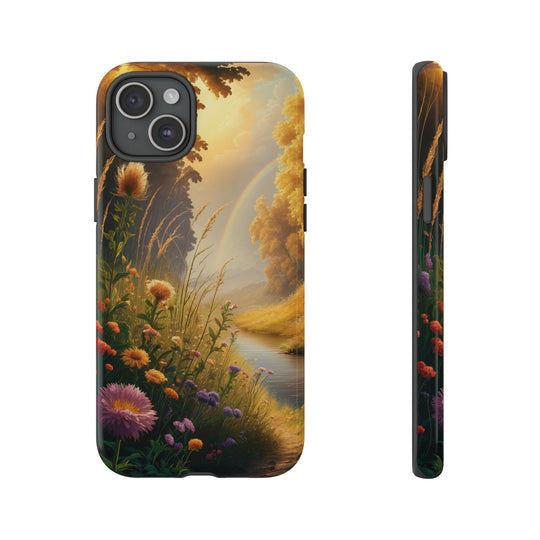 Impressionist Landscape Tough Case Phone Case Printify iPhone 15 Plus Glossy