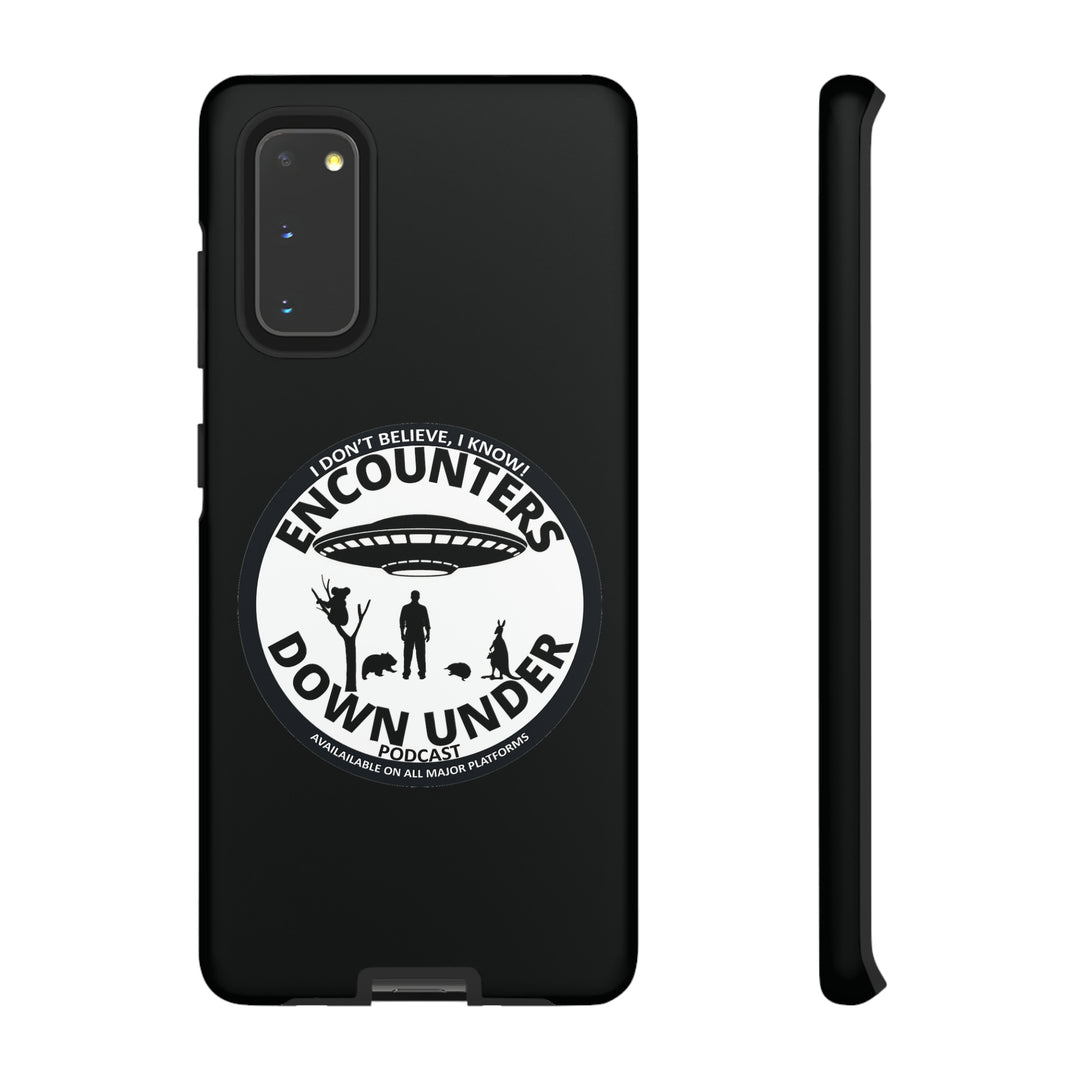 Encounters Down Under Podcast Tough Cases - Protect Your Tech with Podcast Swag Phone Case Samsung Galaxy S20 Matte 