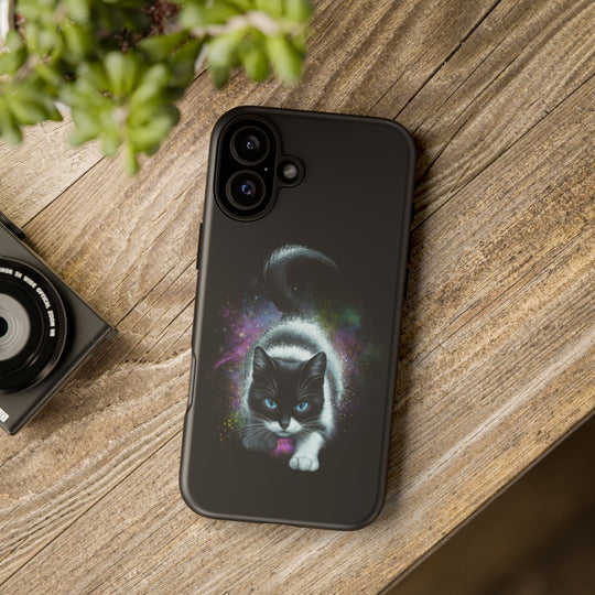 Cosmic Cat Tough Case Phone Case Printify iPhone 16 Plus Matte