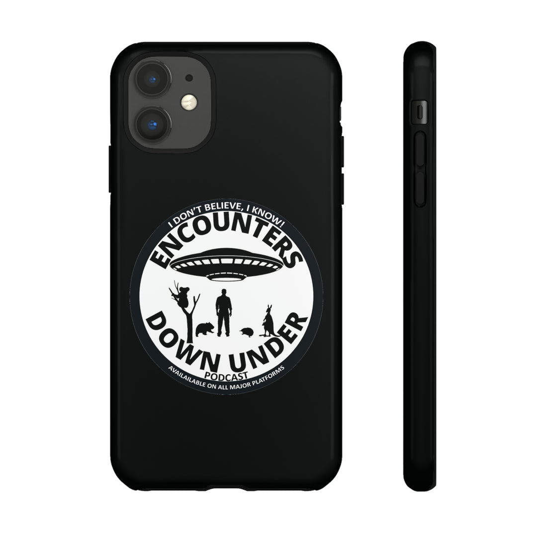 Encounters Down Under Podcast Tough Cases - Protect Your Tech with Podcast Swag Phone Case iPhone 11 Glossy 