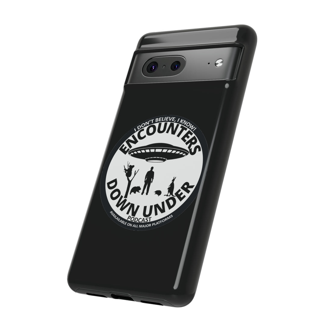 Encounters Down Under Podcast Tough Cases - Protect Your Tech with Podcast Swag Phone Case   