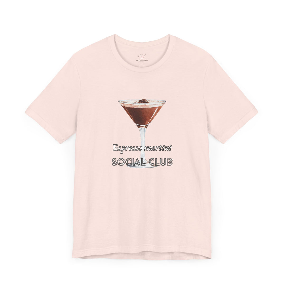 Espresso Martini Tee T-Shirt Printify Soft Pink XS