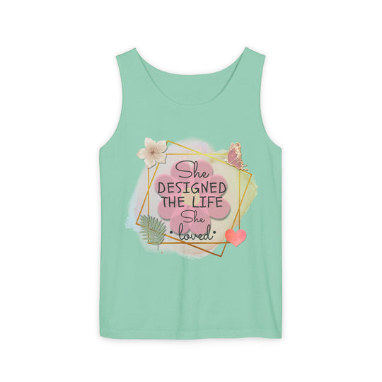 Empowering and Feminine Tank Top Tank Top Printify Island Reef XS