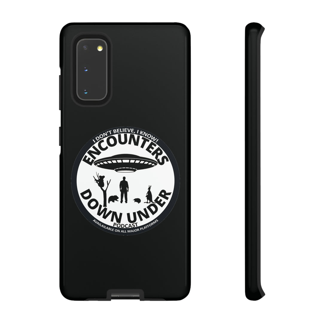 Encounters Down Under Podcast Tough Cases - Protect Your Tech with Podcast Swag Phone Case Samsung Galaxy S20 Glossy 