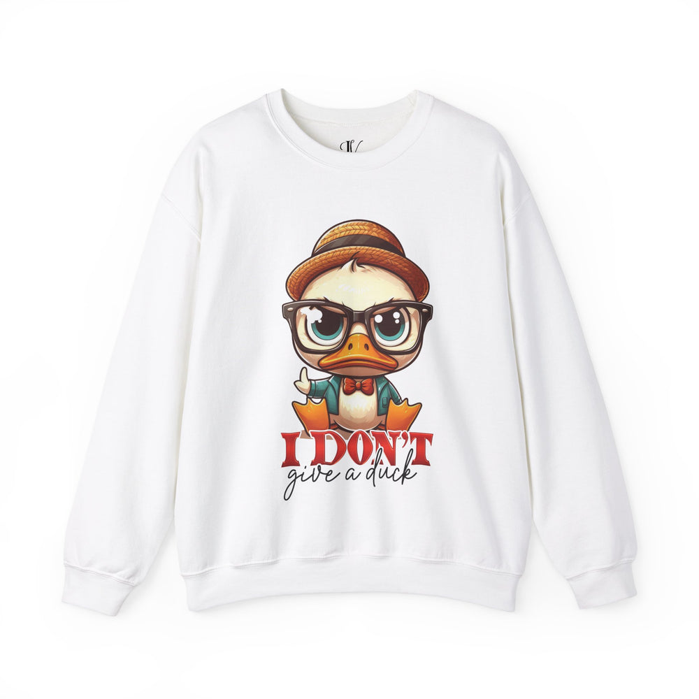 Crewneck Sweatshirt 'I Don't Give a Duck'