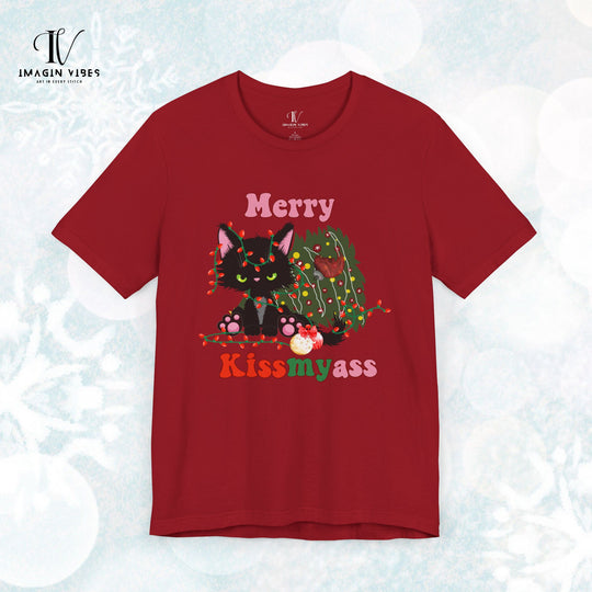 Merry Christmas, Kitty: Funny Cat T-Shirt