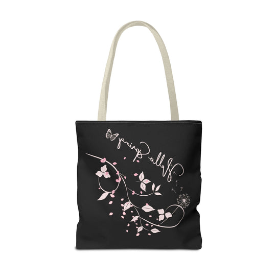 Spring Floral Tote Bag - Hello Spring Bags Printify 18" × 18'' Beige