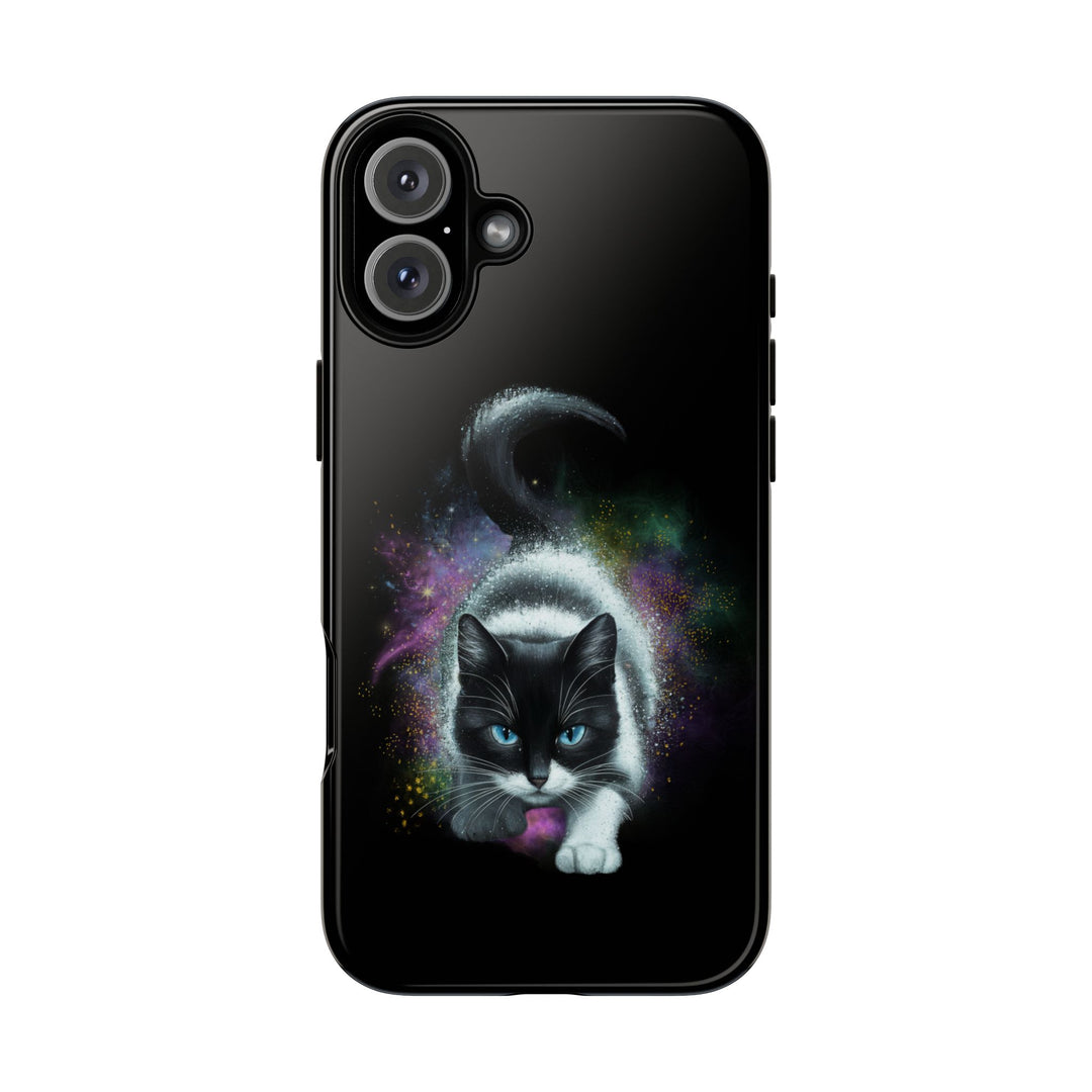 Cosmic Cat Tough Case Phone Case Printify iPhone 16 Plus Glossy