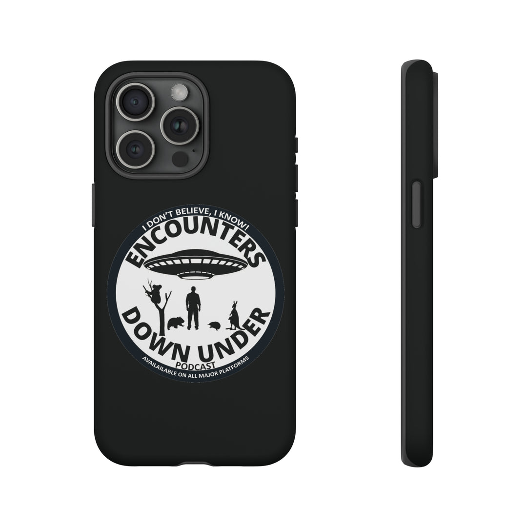 Encounters Down Under Podcast Tough Cases - Protect Your Tech with Podcast Swag Phone Case iPhone 15 Pro Max Matte 