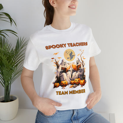 Spooky Teachers Team Member Unisex T-Shirt T-Shirt White 2XL 