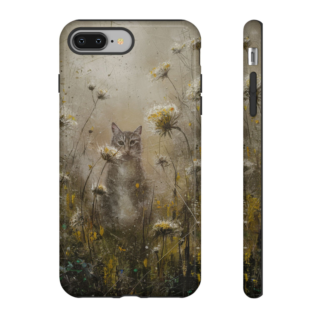 Impressionist Cat Tough Case Phone Case Printify