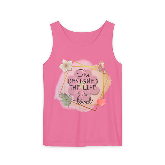 Empowering and Feminine Tank Top Tank Top Printify Crunchberry S