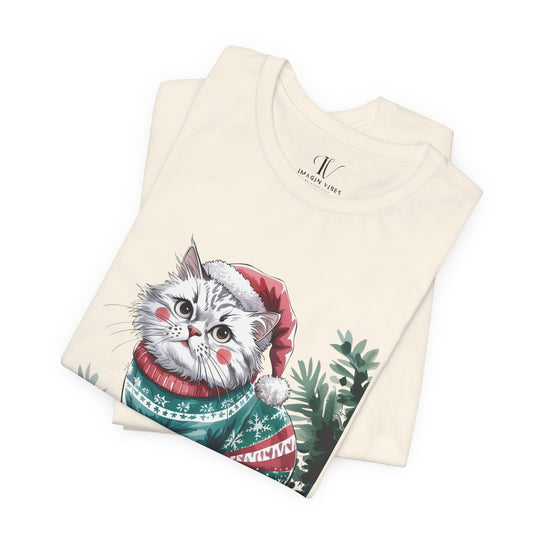 Christmas Cat Tee