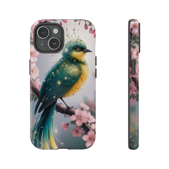 Bird Fantasy Tough Case Phone Case Printify iPhone 15 Glossy