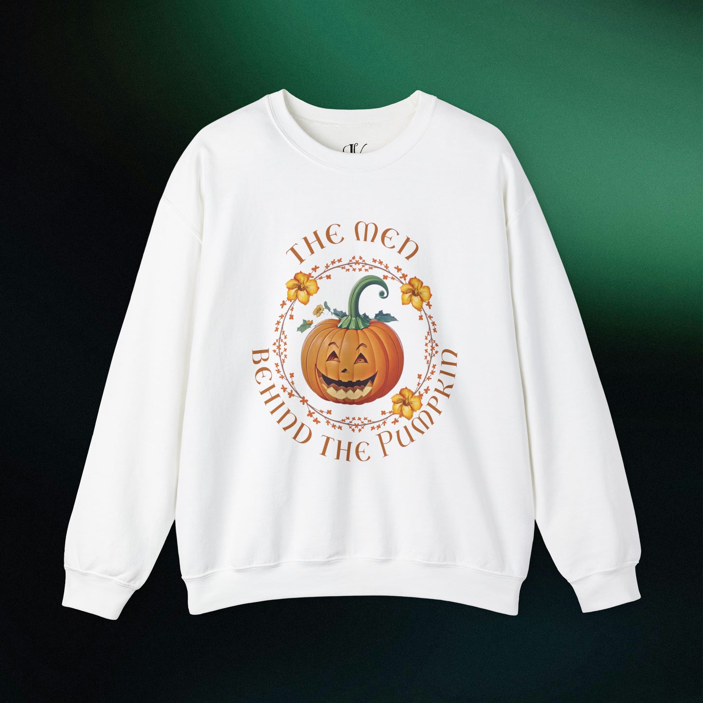 Growing a Little Pumpkin: Pregnancy Announcement Sweatshirt | Fall Maternity Crewneck - The Men Behind the Pumpkin | Matching Sweatshirt Sweatshirt S White 