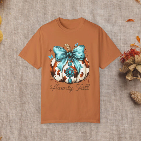 Howdy Fall: Western Pumpkin T-Shirt