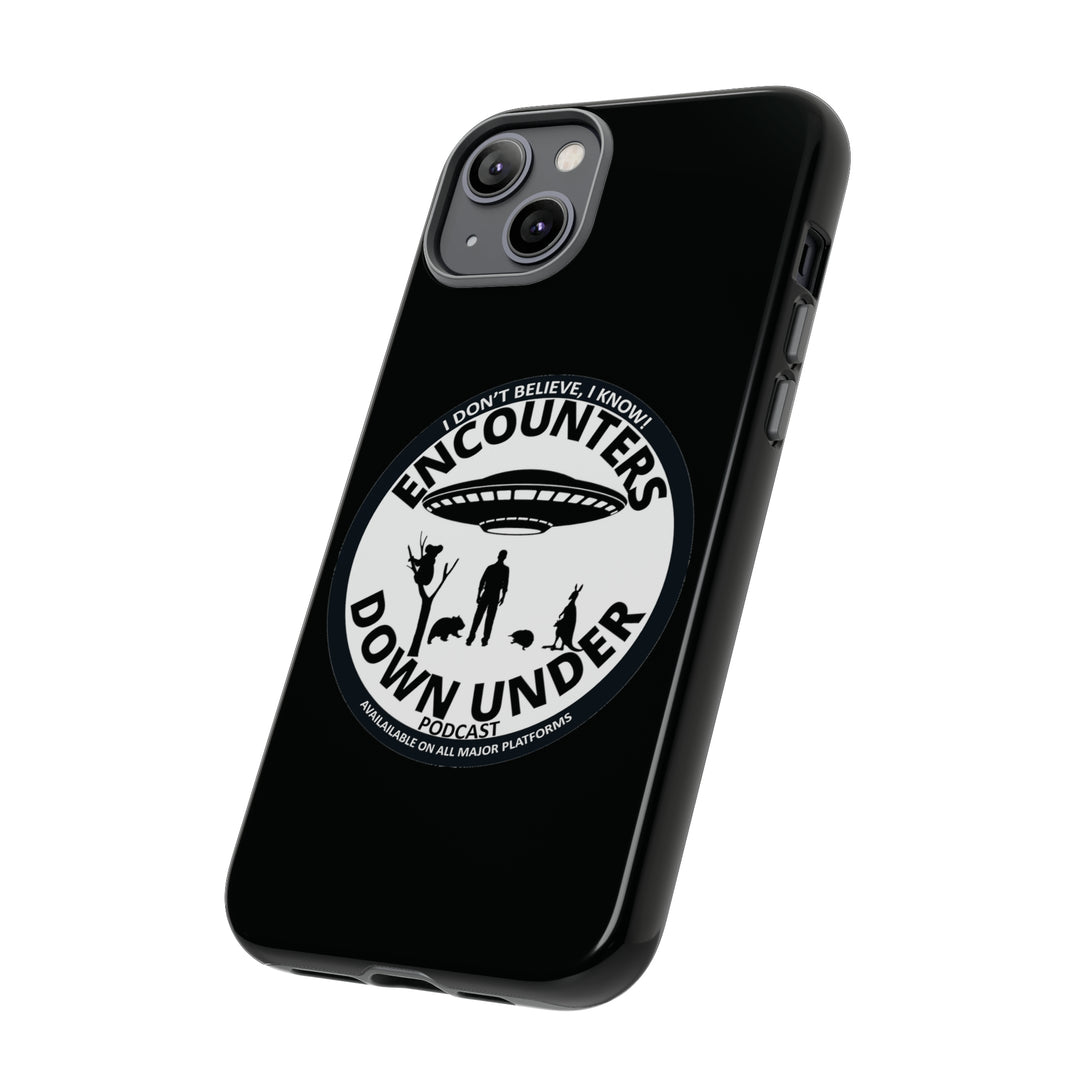 Encounters Down Under Podcast Tough Cases - Protect Your Tech with Podcast Swag Phone Case   