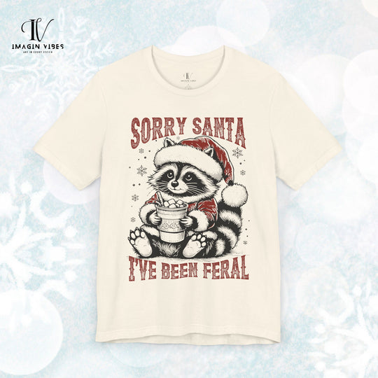 Christmas Coffe Trash Panda Tee