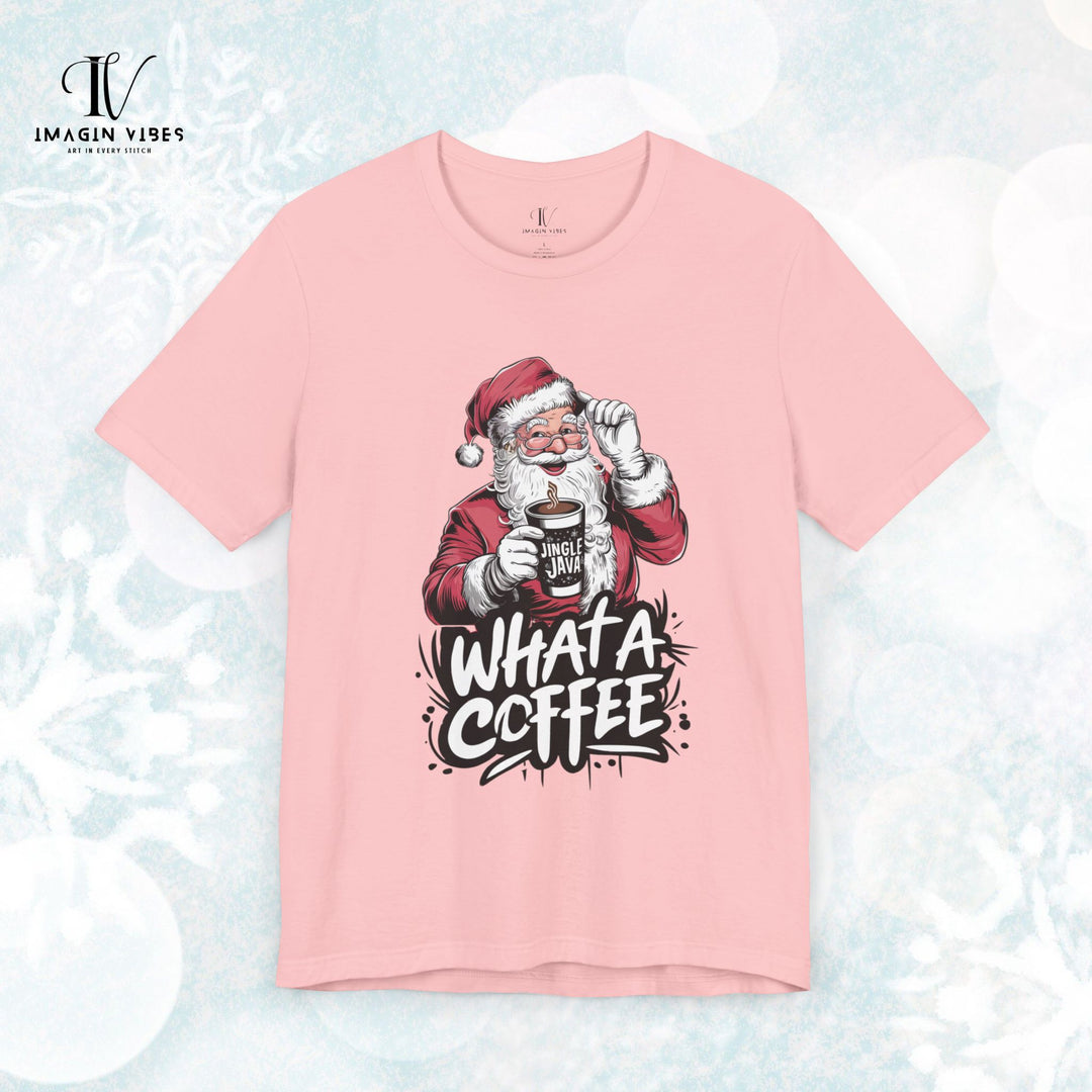 Christmas Santa Claus Coffee Unisex Tee