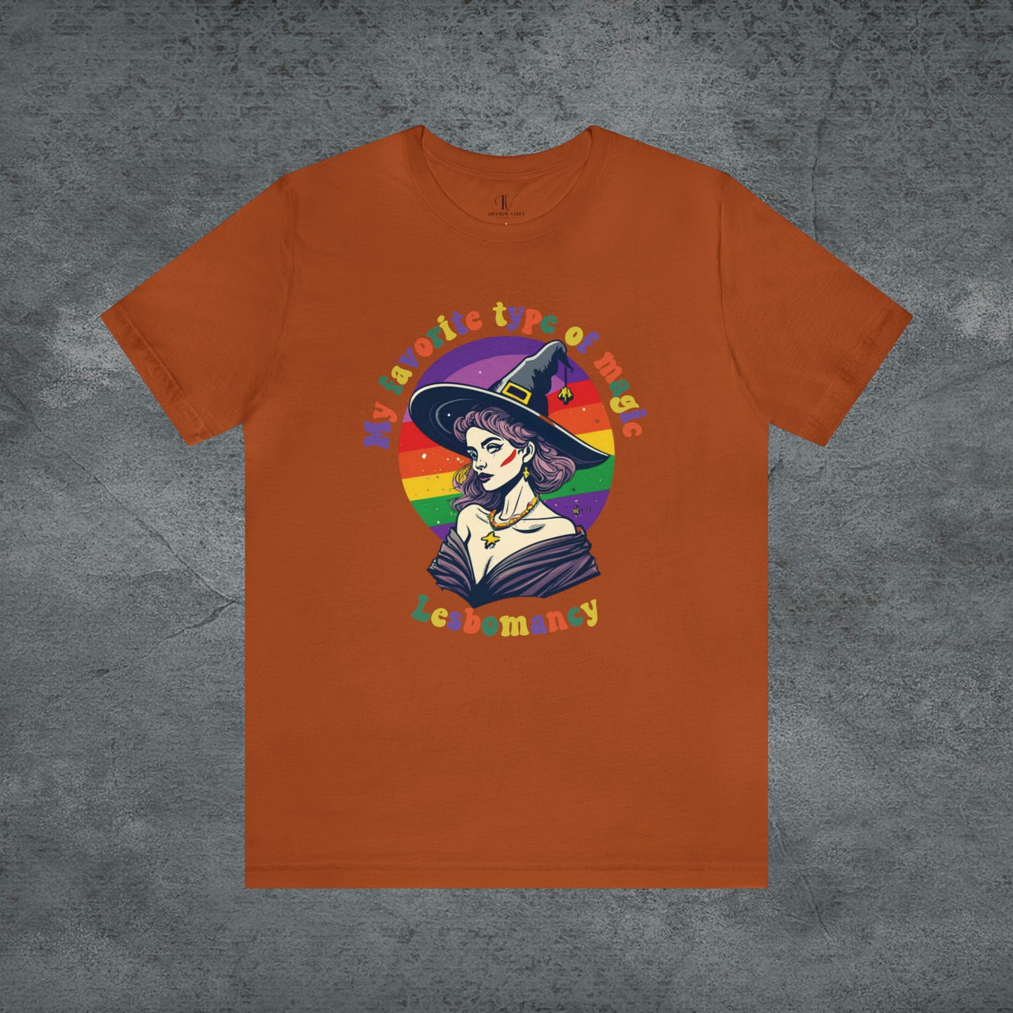 Halloween LGBT T-Shirt | Gay Witch Shirt - Spooky and Proud Tee - LGBT Halloween Shirt - Lesbian Halloween T-Shirt Autumn XS 