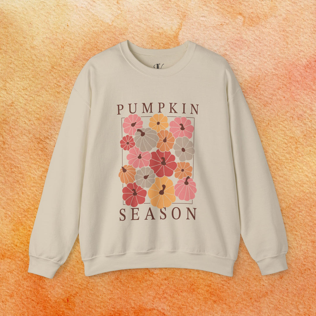 Pumpkin Season: Boho Fall Sweatshirt