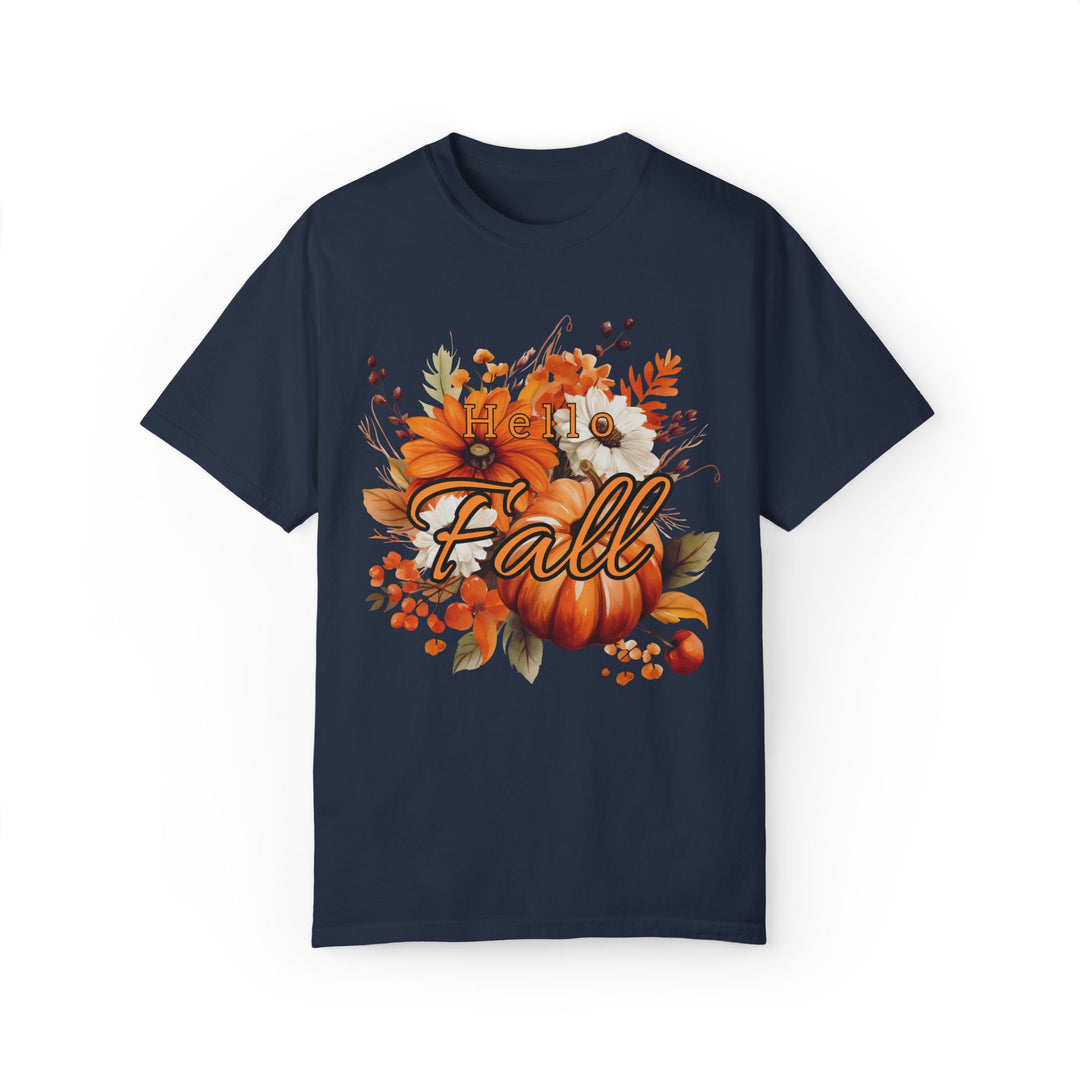 Hello Fall: Watercolor Pumpkin T-Shirt