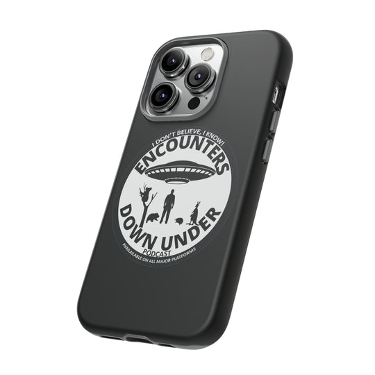 Encounters Down Under Podcast Tough Cases - Protect Your Tech with Podcast Swag Phone Case   