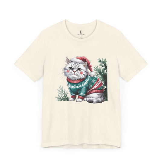 Christmas Cat Tee