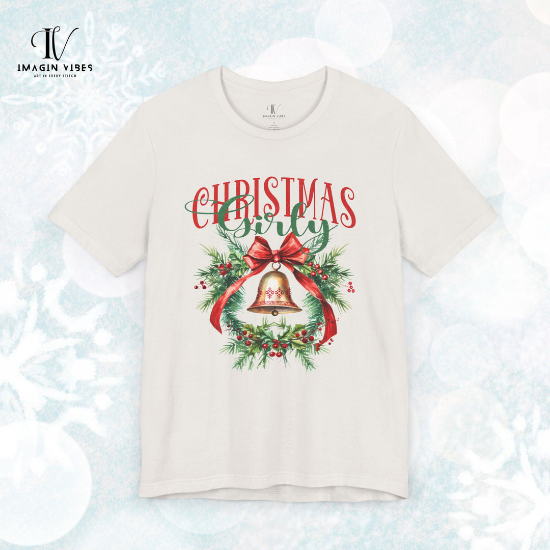 Christmas Girly Bow Tee