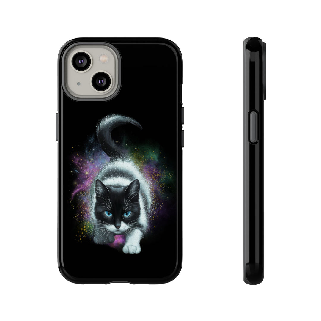 Cosmic Cat Tough Case Phone Case Printify iPhone 14 Glossy