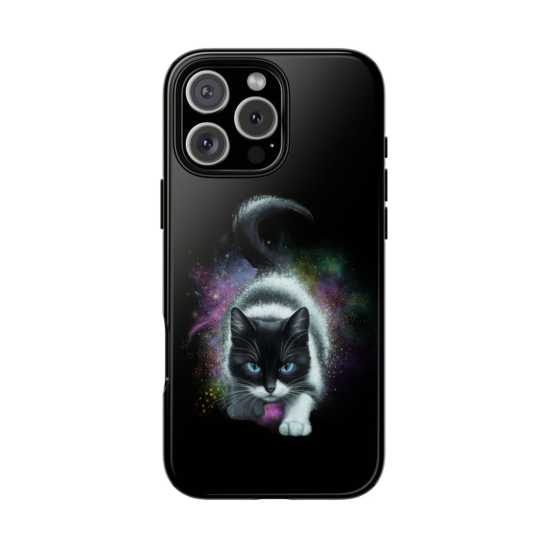 Cosmic Cat Tough Case Phone Case Printify