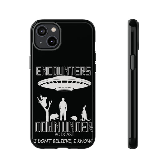 Encounters Down Under Podcast Tough Cases - Protect Your Tech Phone Case iPhone 14 Plus Glossy 