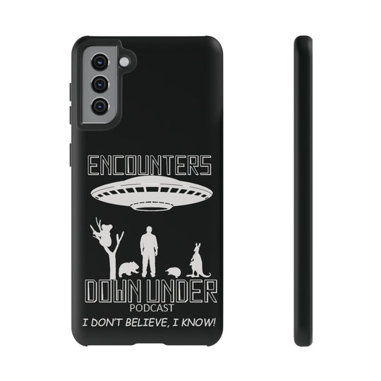 Encounters Down Under Podcast Tough Cases - Protect Your Tech Phone Case Samsung Galaxy S21 Plus Matte 