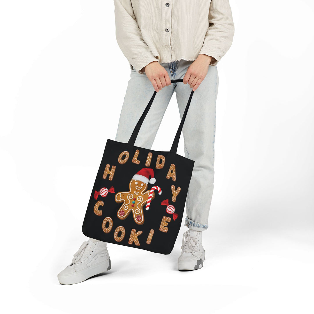 Holiday Cookie Canvas Tote Bag Accessories Printify