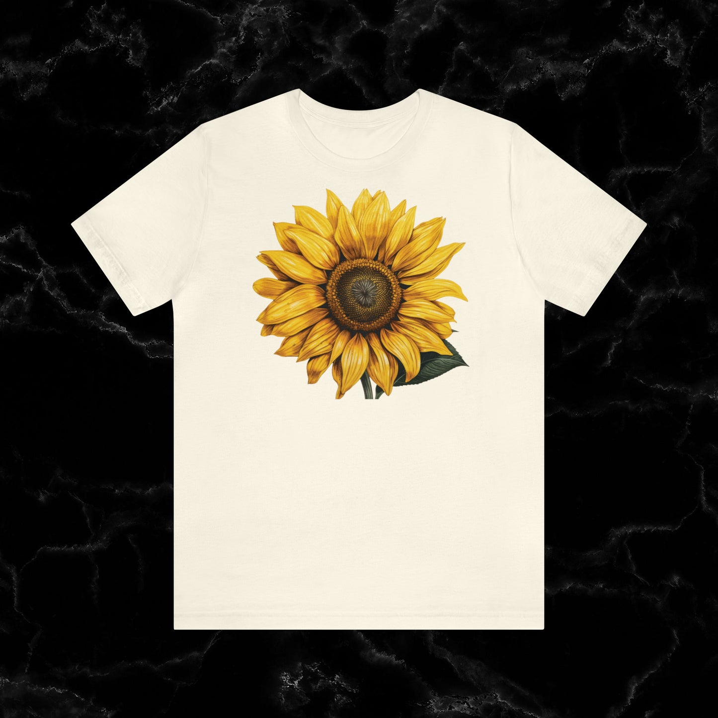 Sunflower Shirt Collection - Floral Tee, Garden Shirt, and Women's Fall Fashion Staples T-Shirt Natural S 
