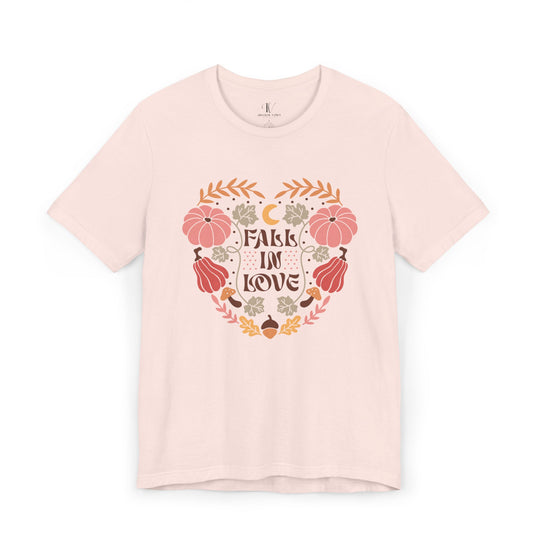 Fall in Love: Autumn Boho T-Shirt