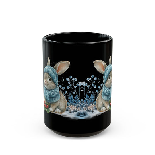 Winter Bunny Cozy Mug (11-15oz) Mug Printify