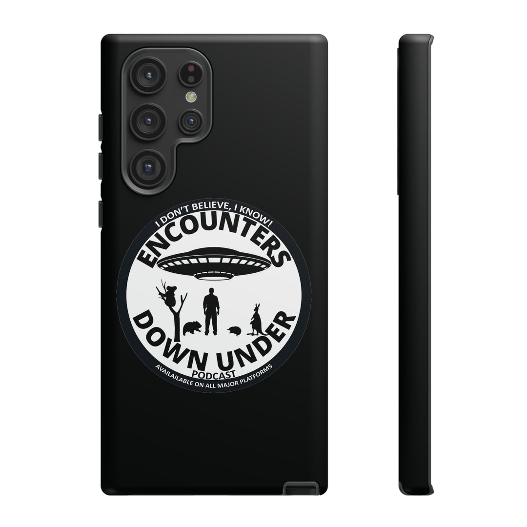 Encounters Down Under Podcast Tough Cases - Protect Your Tech with Podcast Swag Phone Case Samsung Galaxy S22 Ultra Matte 