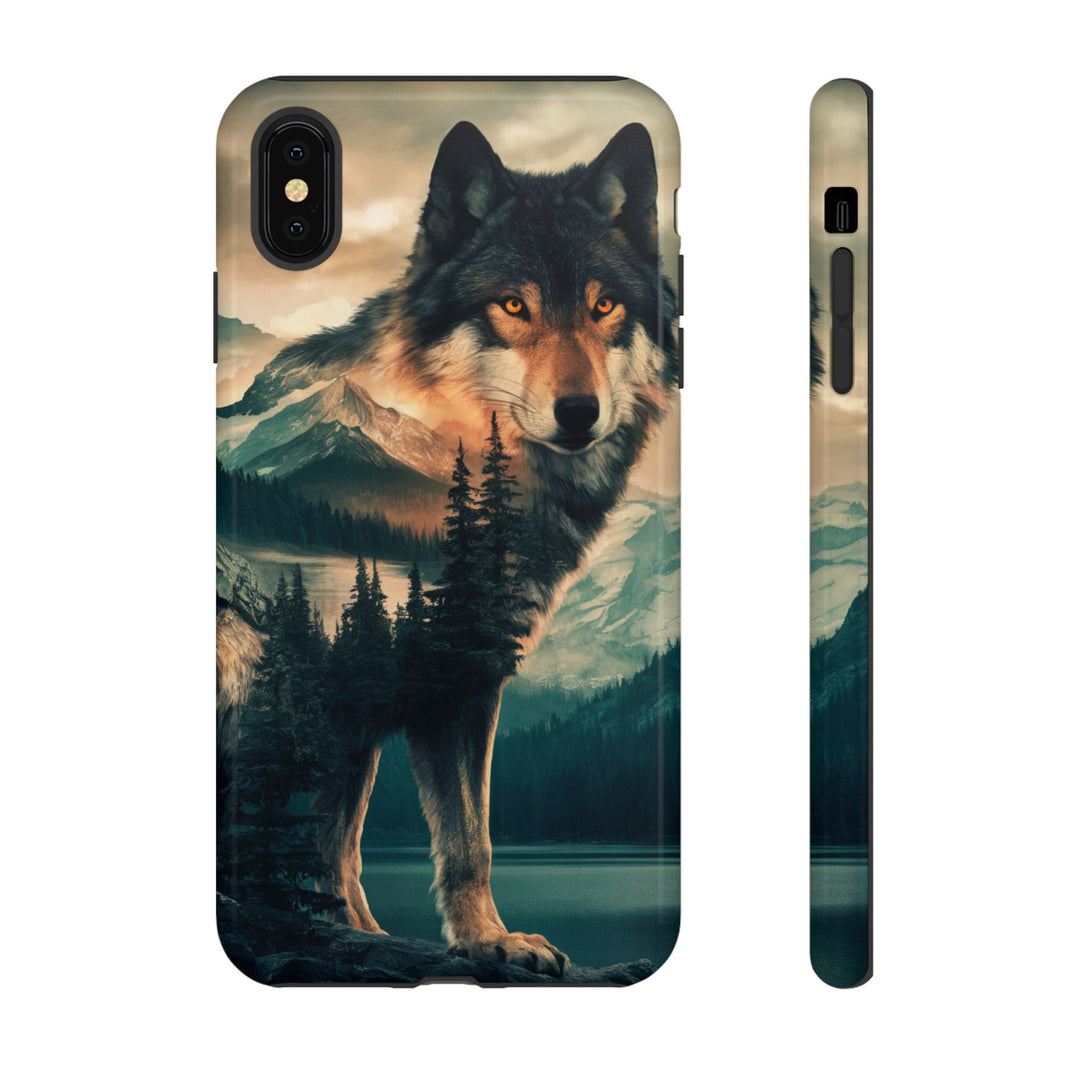 Wolf Tough Cases - Majestic Nature Landscape Phone Case Printify