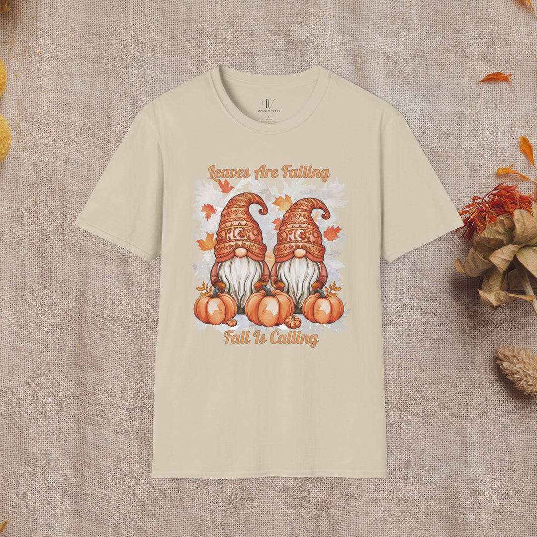 Leaves Are Falling: Fall Gnomes T-Shirt