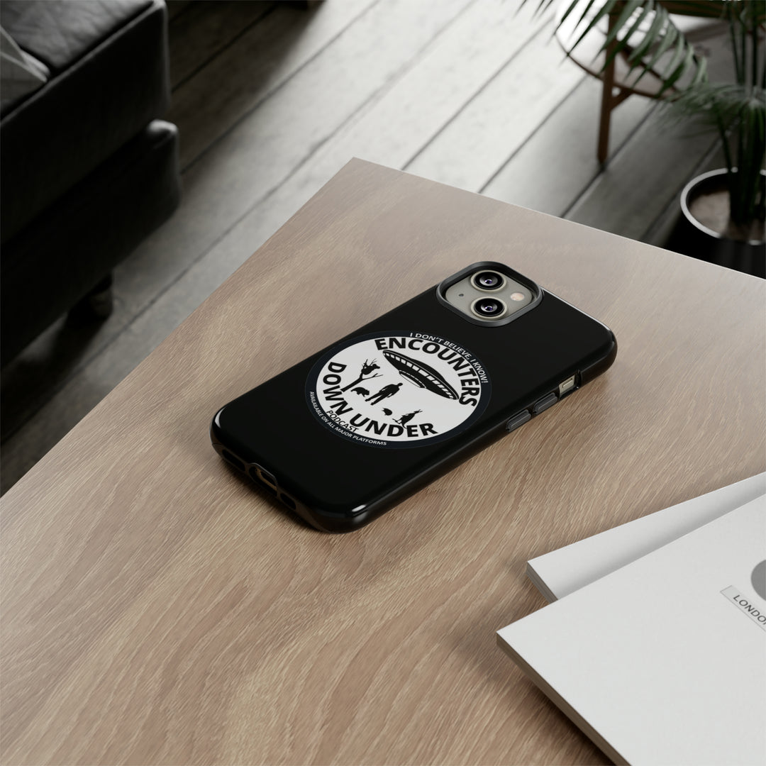 Encounters Down Under Podcast Tough Cases - Protect Your Tech with Podcast Swag Phone Case   