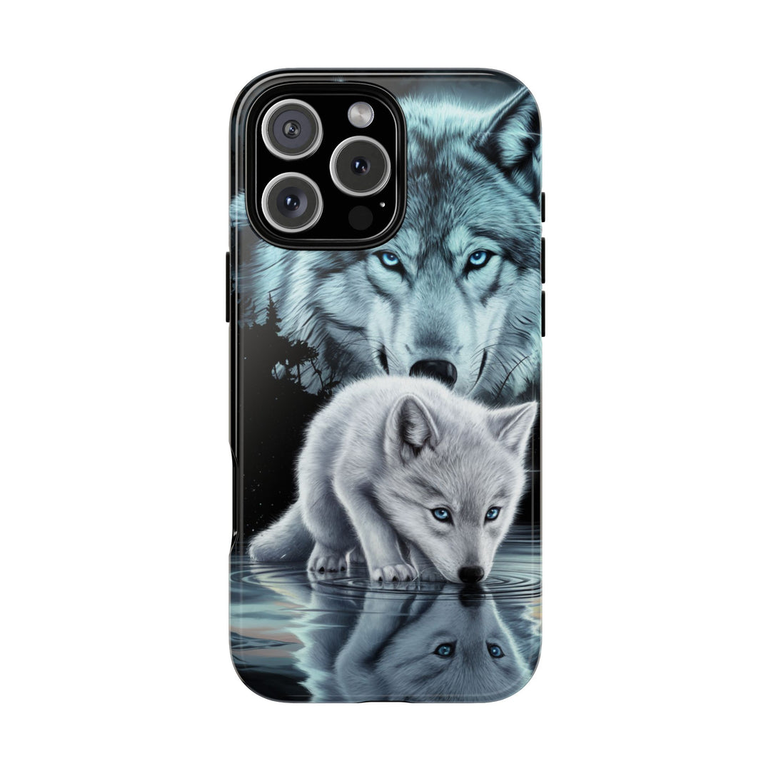 Wolf Tough Cases - Mystical Starry Night Dark Academia Phone Case Printify