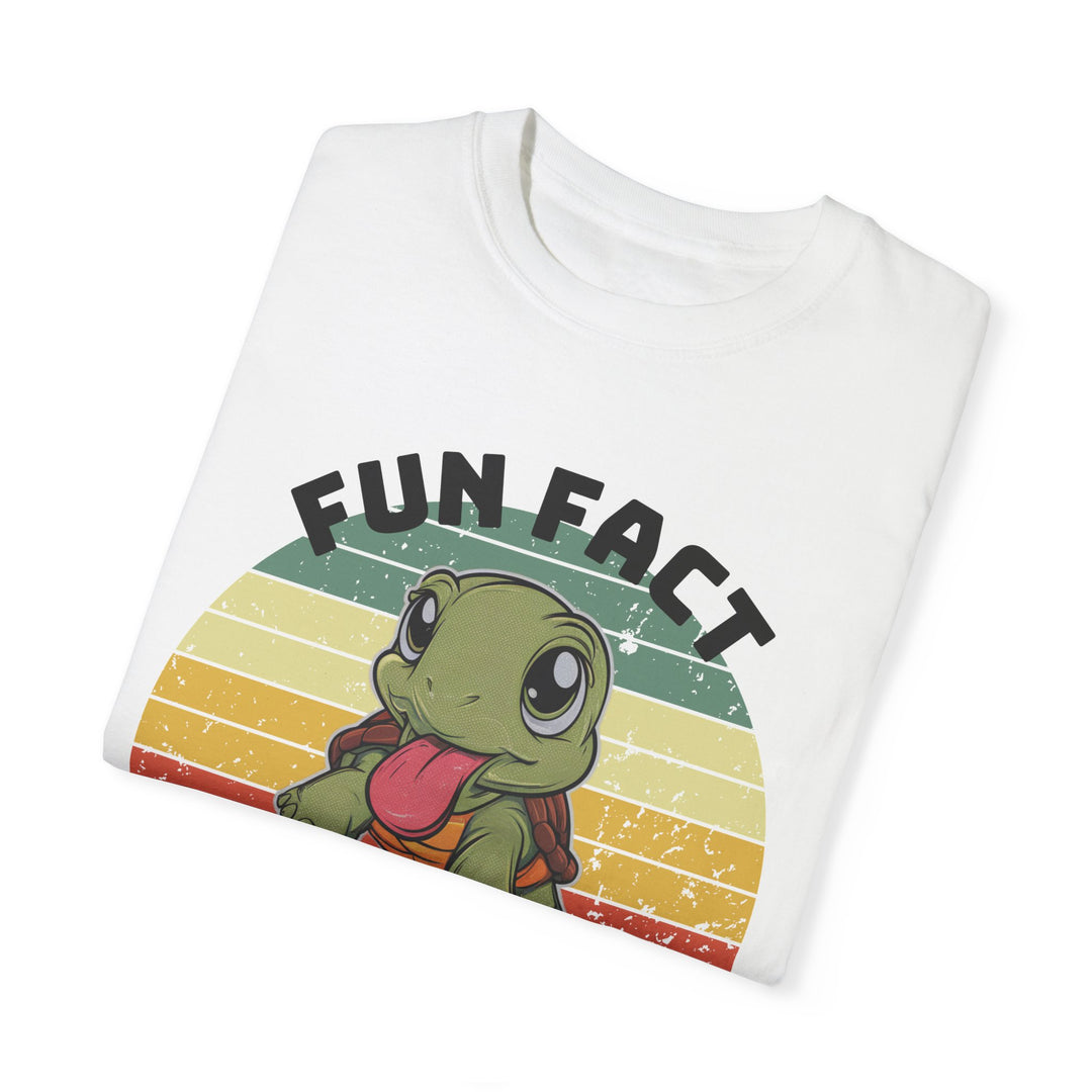 Turtle Graphic Tee - Funny 'I Don't Care' T-shirt T-Shirt Printify