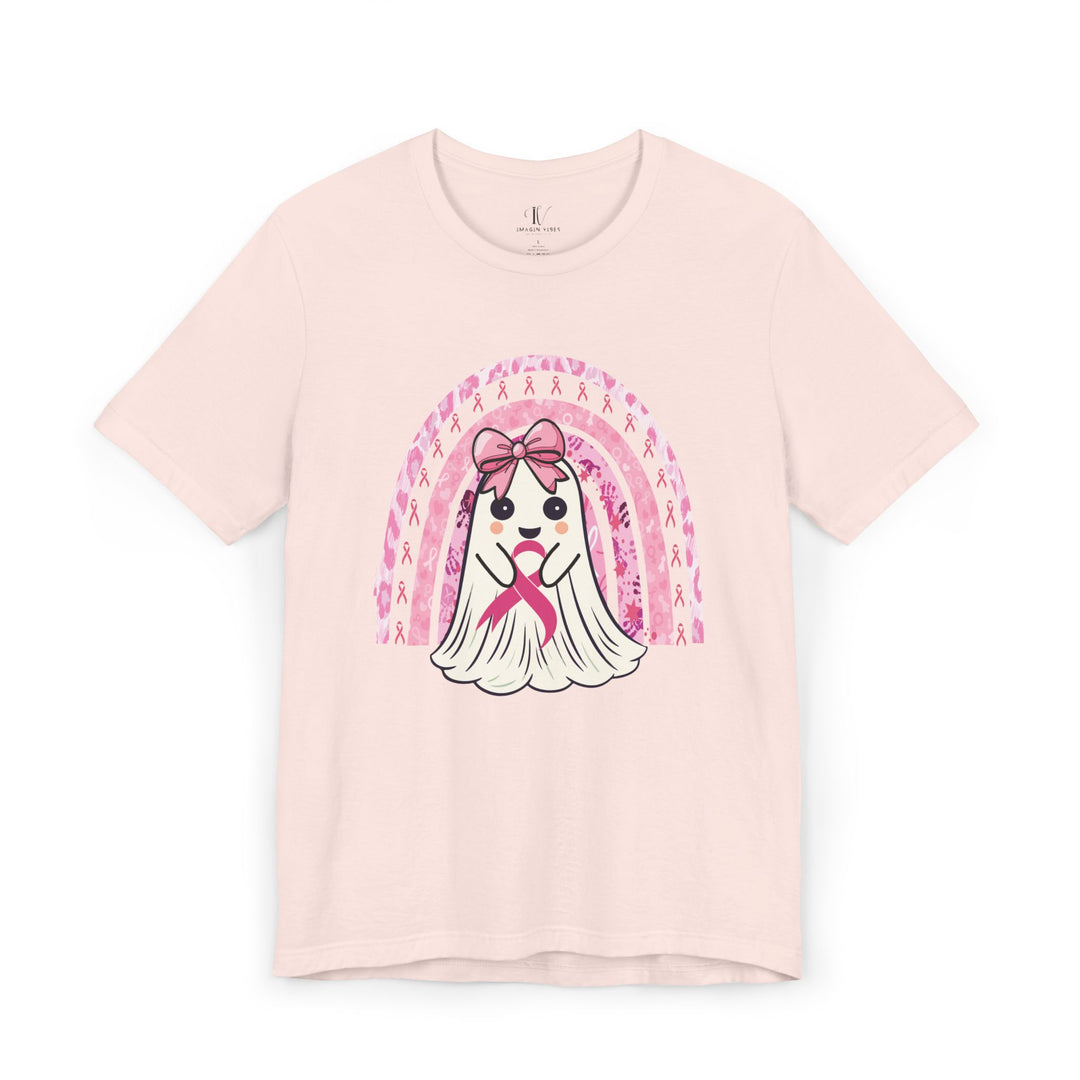  Cute Ghost Breast Cancer Support T-shirt